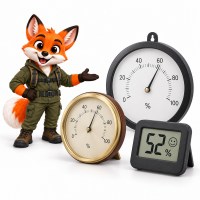Гигрометры TFA: механические, стрелочные