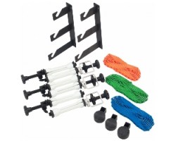 Крепления, держатели, перекладины, ворота, системы электропривода для студийных фонов