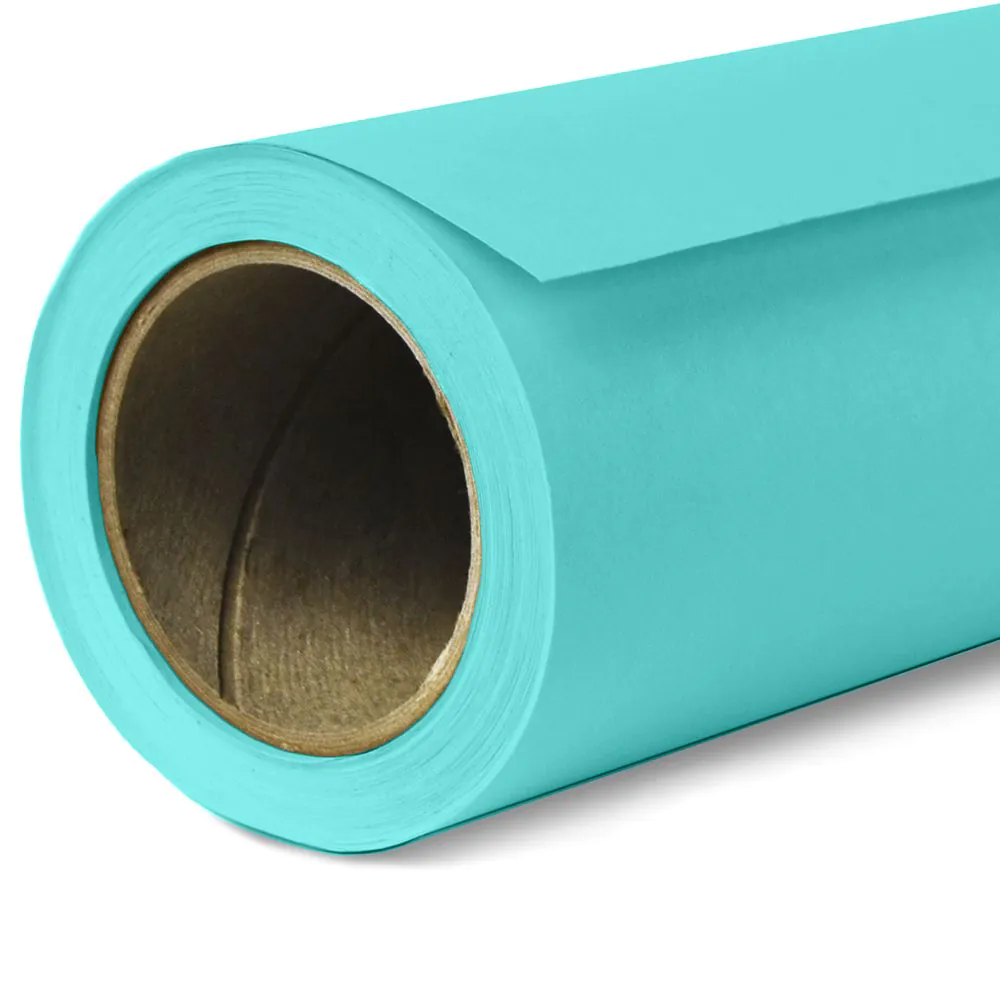 Бумажный студийный фон Savage Widetone Baby Blue - голубой, лазурный фото