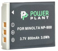 Аккумулятор PowerPlant Minolta NP-900, Li-80B 800mAh