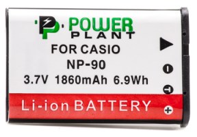 Аккумулятор PowerPlant Casio NP-90 1860mAh