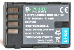 Аккумулятор PowerPlant Panasonic DMW-BLF19 1600mAh