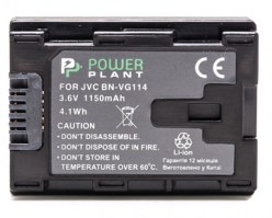 Аккумулятор PowerPlant JVC BN-VG114 Chip 1150mAh