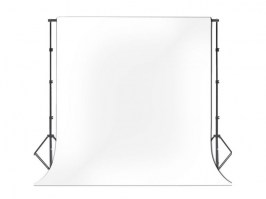 Фон тканевый Mircopro White 3x3м белый
