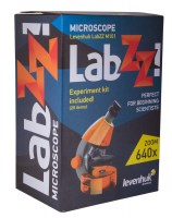 Микроскоп Levenhuk LabZZ M101 40-640x Moonstone (Лунный камень)