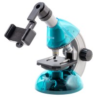 Микроскоп SIGETA MIXI 40x-640x BLUE (с адаптером для смартфона)