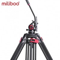 Штатив с видео головой Miliboo MTT605A. В комплекте идет ручка для управления