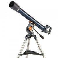 Телескоп Celestron AstroMaster 90AZ - качественный 90мм рефрактор-ахромат на азимутальной монтировке, отлично подходит для наблюдения как за наземными объектами, так и небесными светилами.